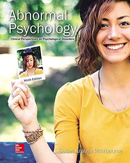 Abnormal Psychology: Clinical Perspectives on Psychological Disorders