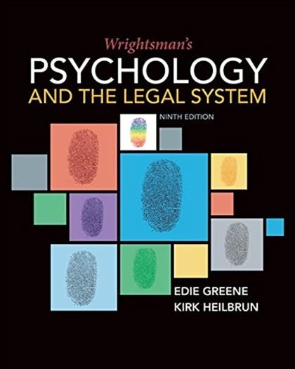Psychology and the Legal System